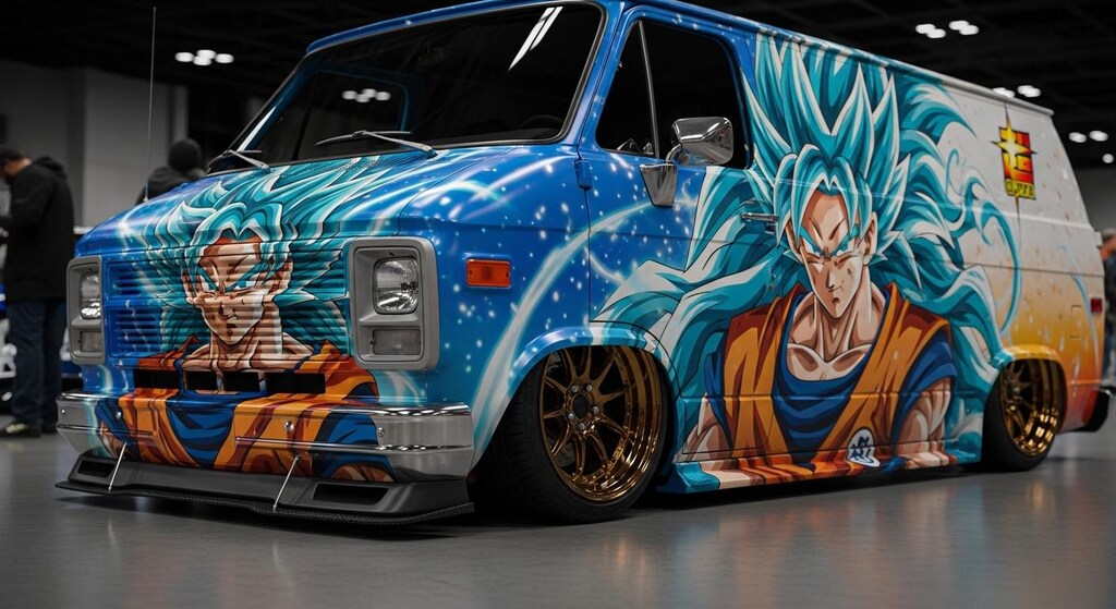 ドラゴンボールシボレーバン