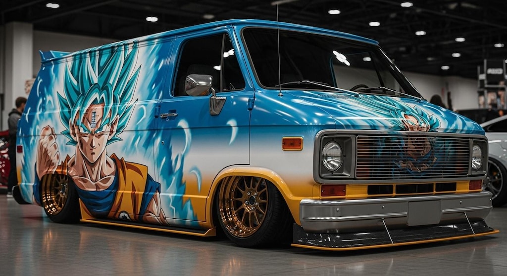 ドラゴンボールシボレーバン