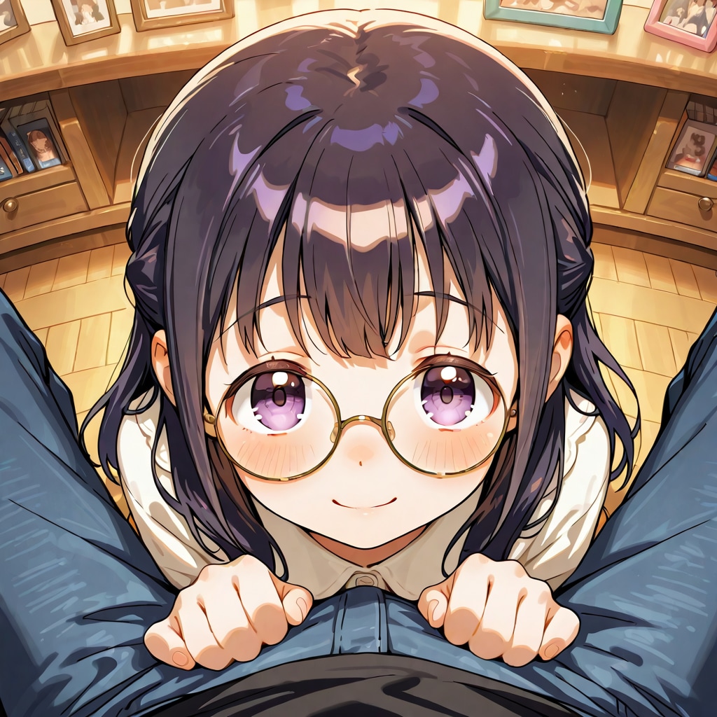 黒髪メガネな妹