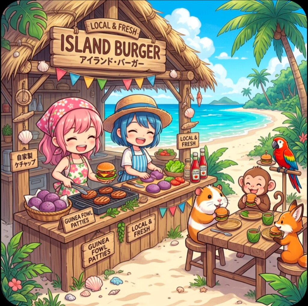 島バーガー