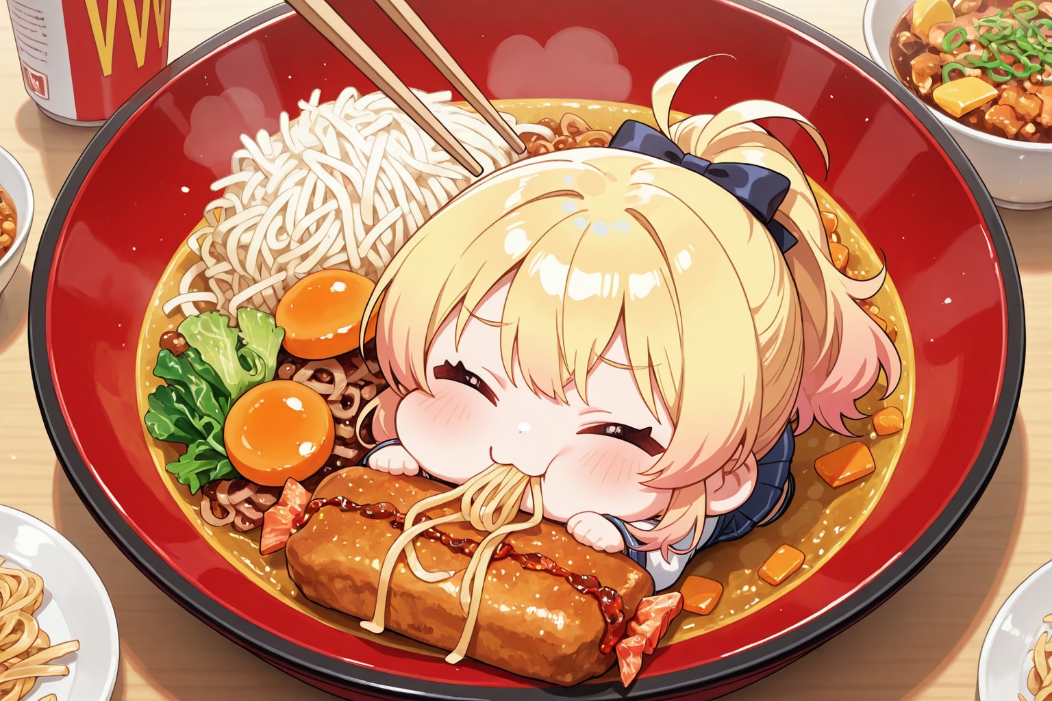 おいの昼飯が… | の人気AIイラスト・グラビア
