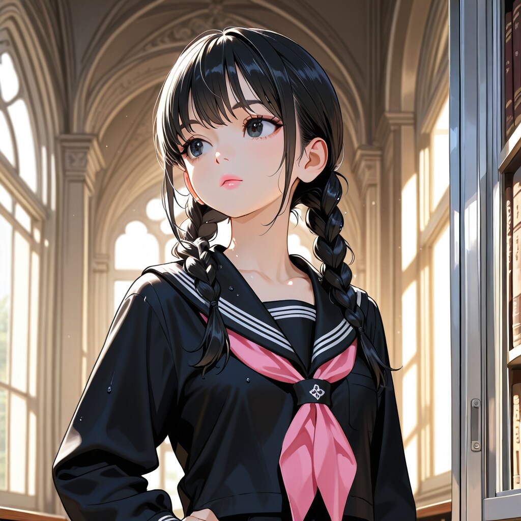 図書委員の子 | の人気AIイラスト・グラビア