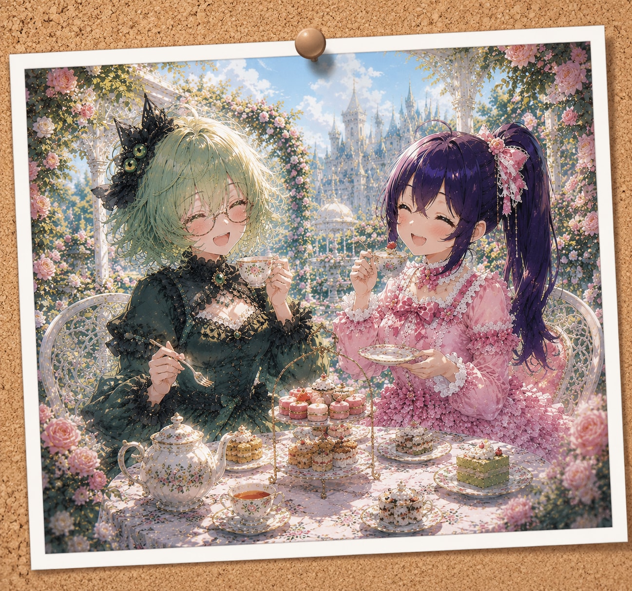 千代さまと☕ | の人気AIイラスト・グラビア