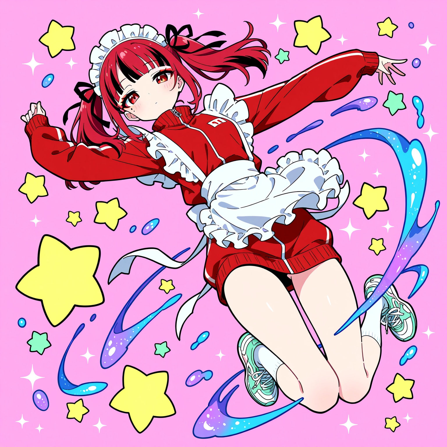 ジャージメイド POM090 | の人気AIイラスト・グラビア