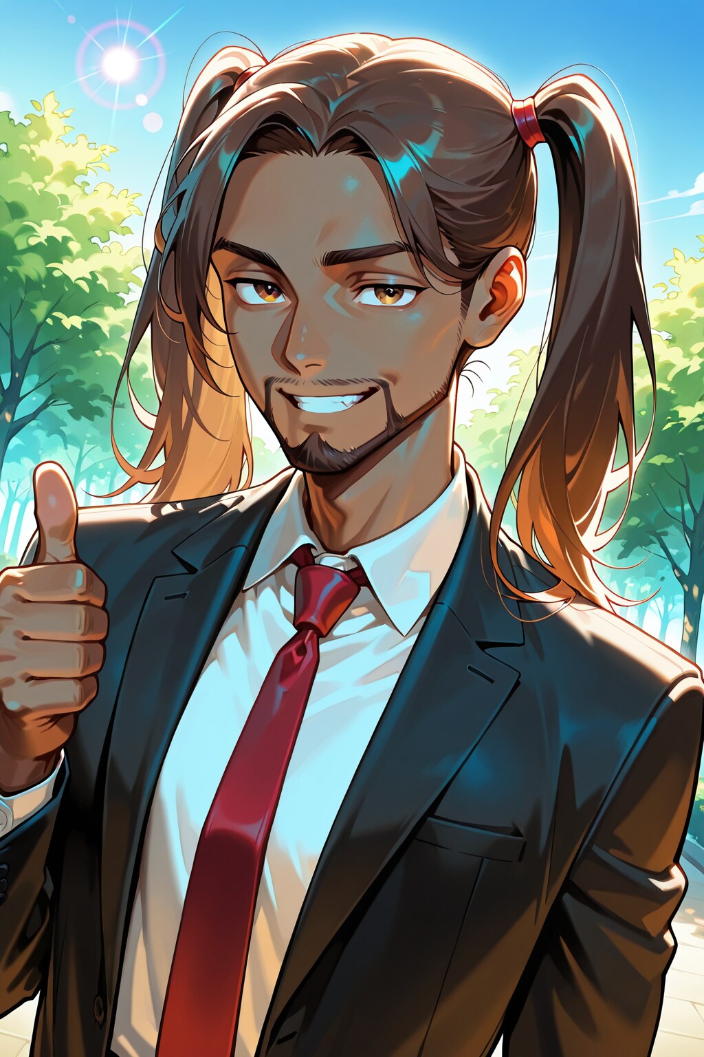 ツインテールおじさん