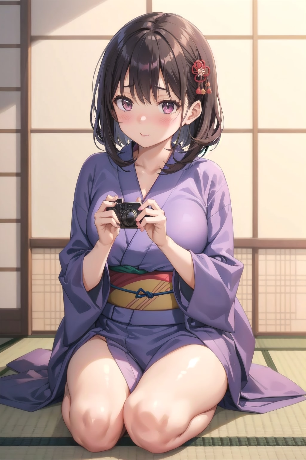 情事を感じるはだけ