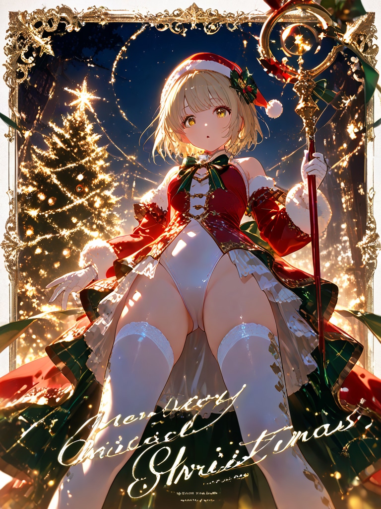 magical santa girl | の人気AIイラスト・グラビア