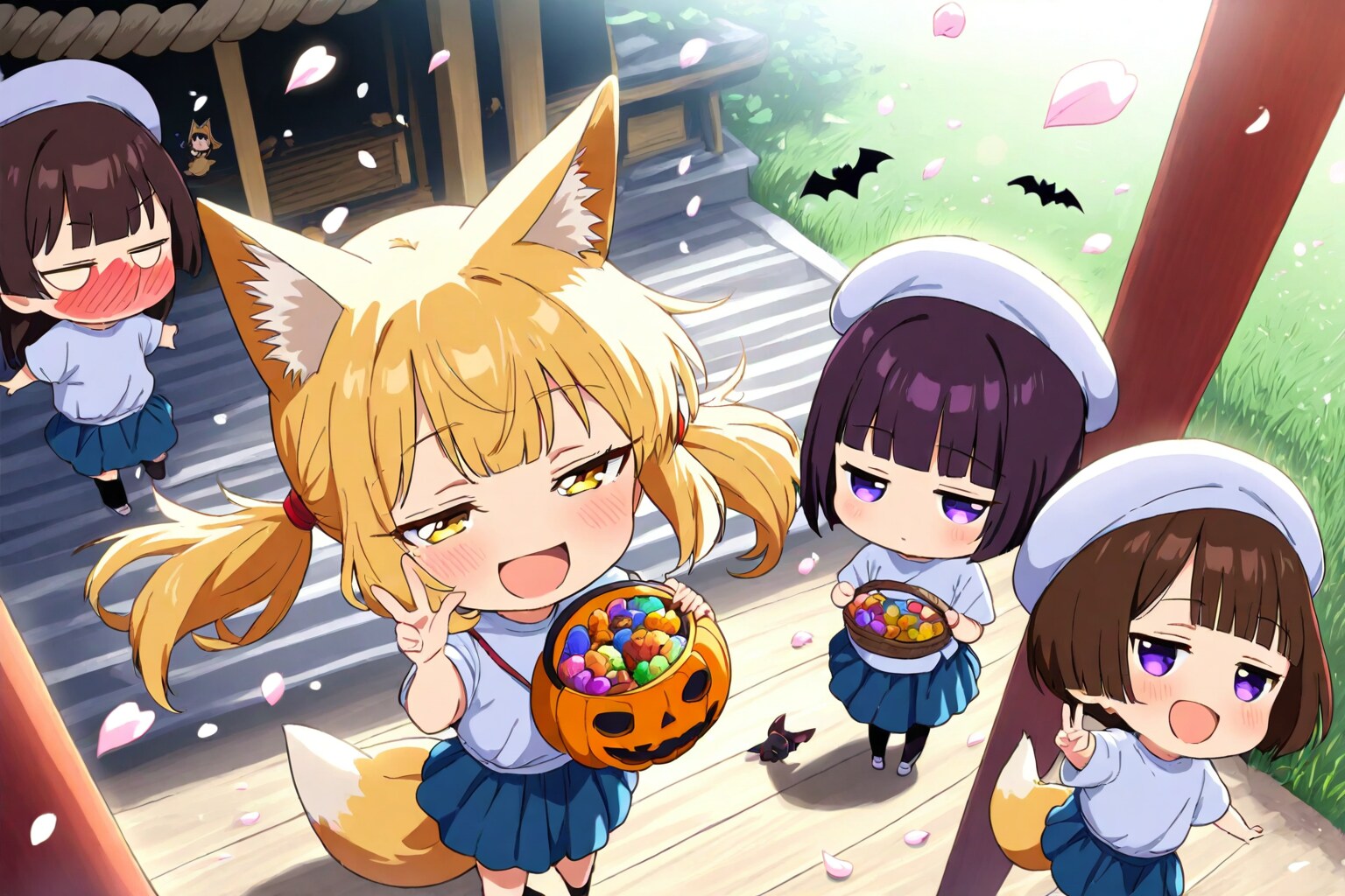 少し軽めにハロウィンと言ってみた。 | の人気AIイラスト・グラビア