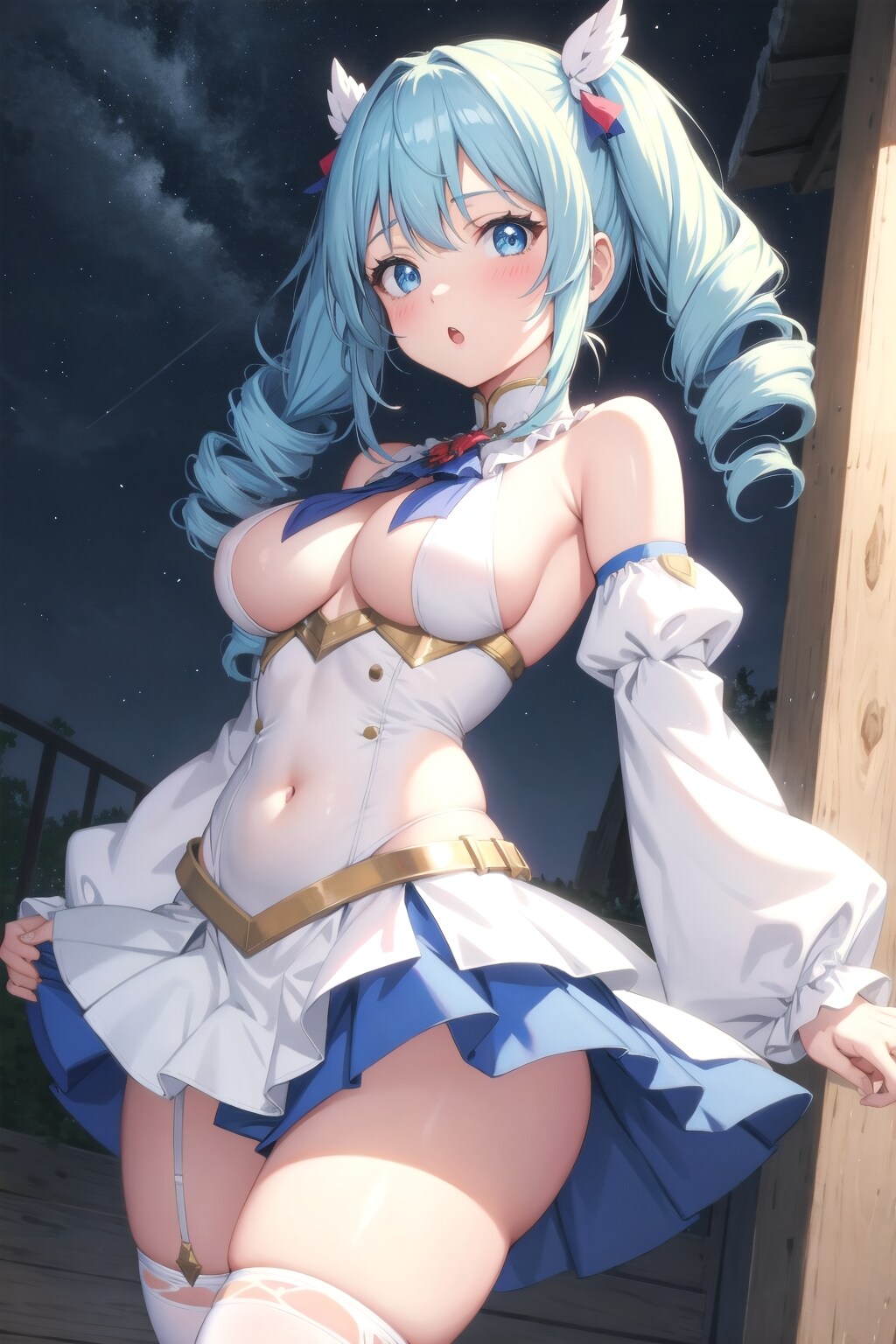 可愛いツインテールアイドル