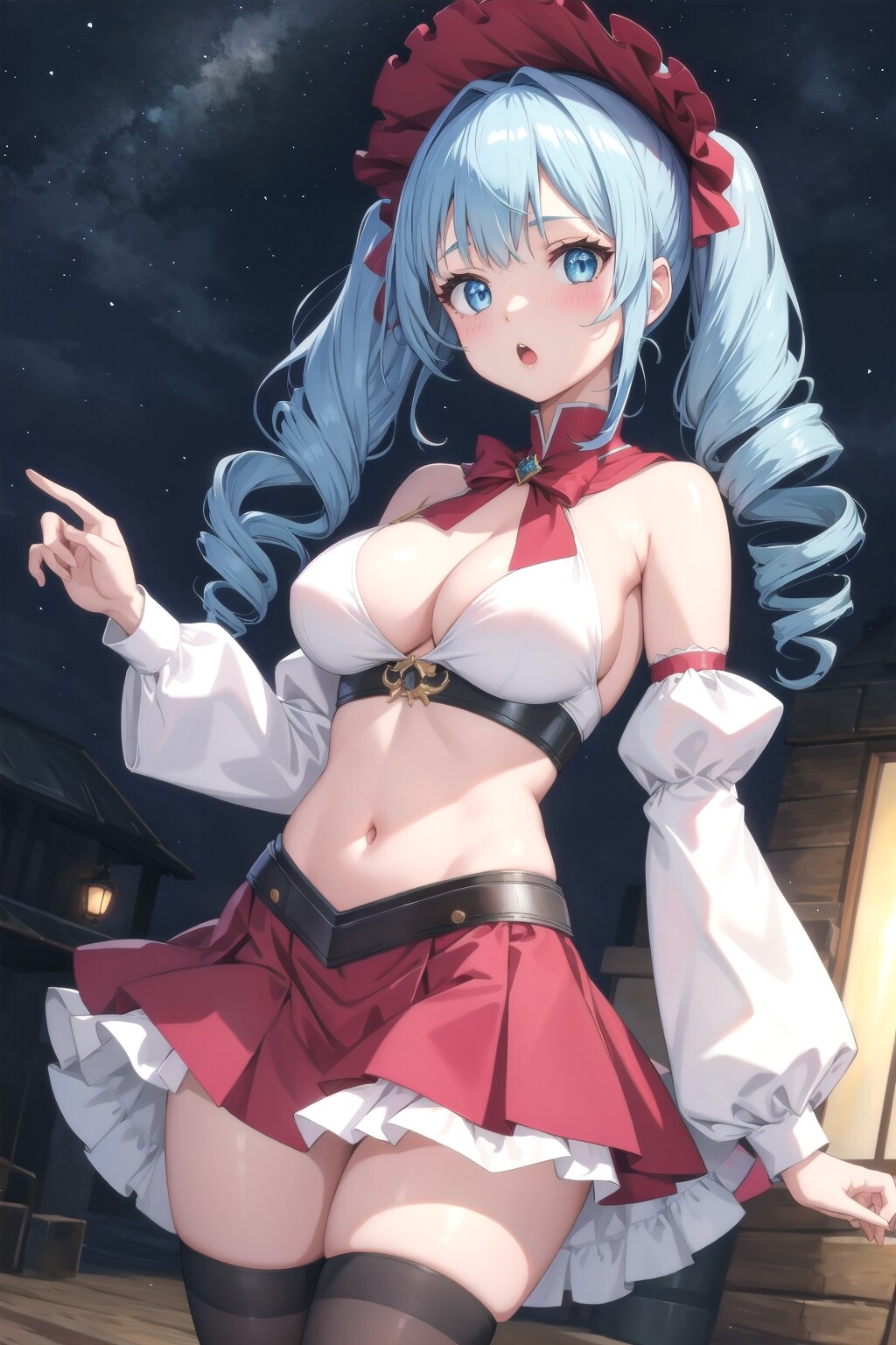 可愛いツインテールアイドル