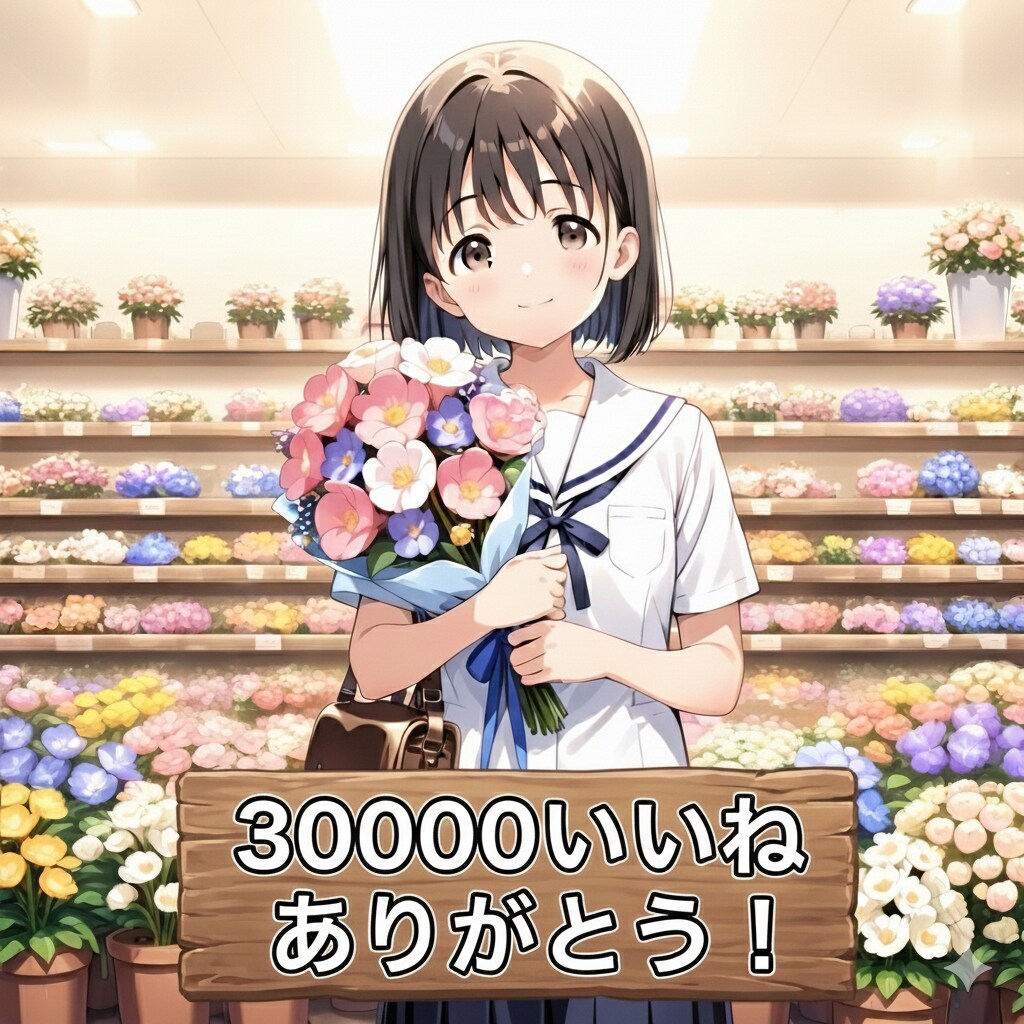 30000いいね ありがとうございます