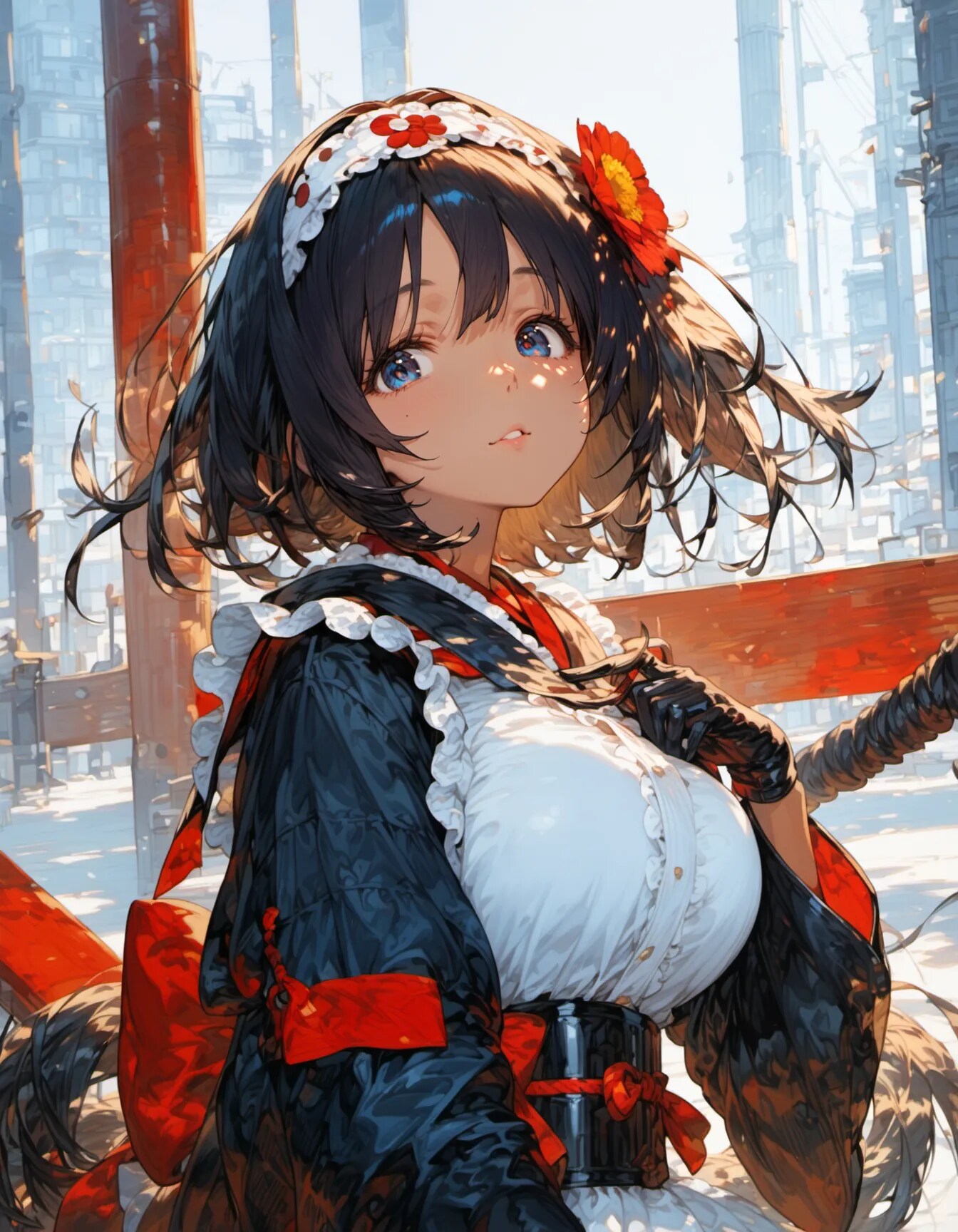 Scarlet Wind Maiden