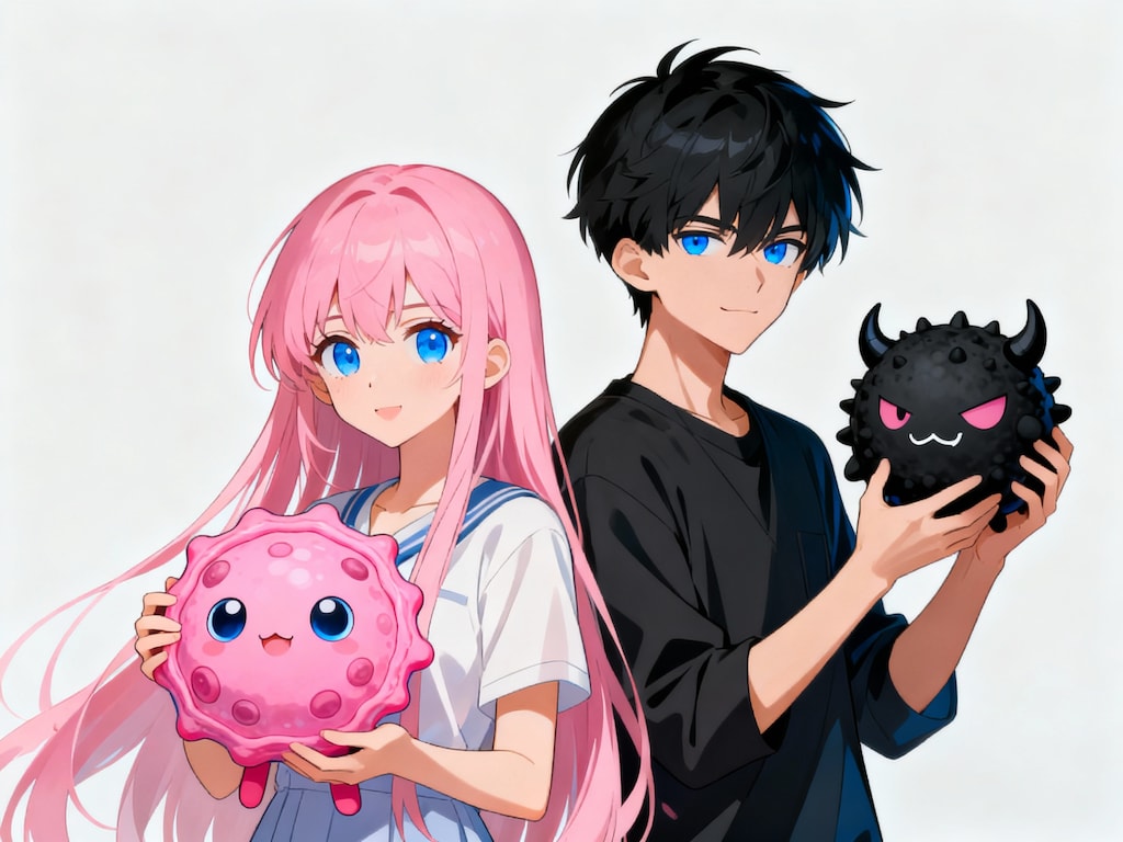 来栖兄妹と生体細胞