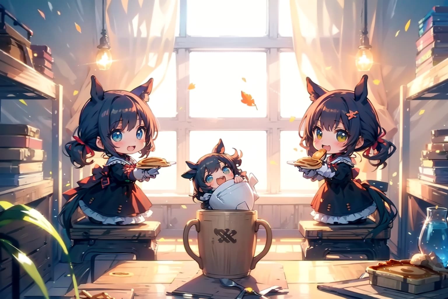 『両手カップ』に、インするヤツ-♪！ | の人気AIイラスト・グラビア