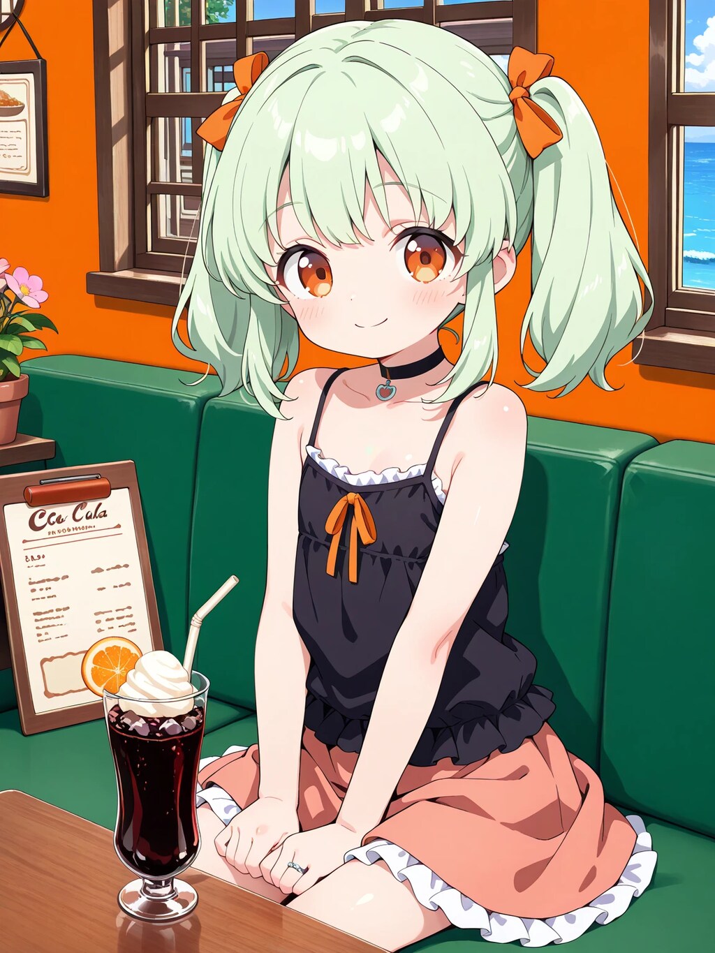 おやつの時間・りおちゃん