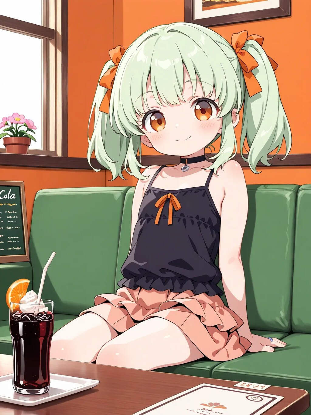 おやつの時間・りおちゃん