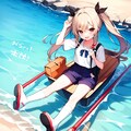 釣りをしていないツインテールちゃん 5枚目