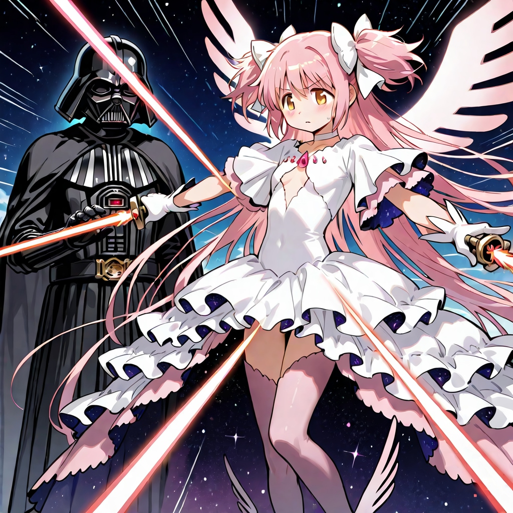 アルティメットまどかVSベイダー卿 | の人気AIイラスト・グラビア