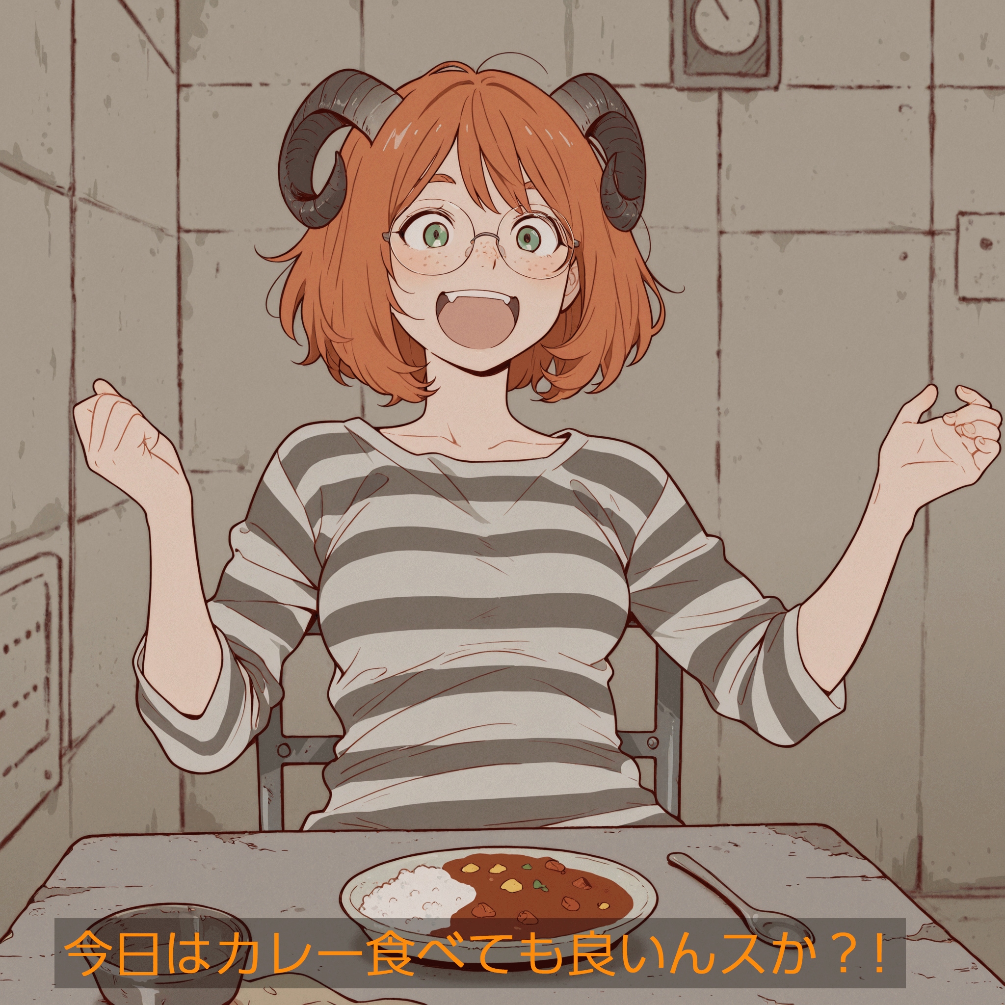 プリズンカレー | の人気AIイラスト・グラビア