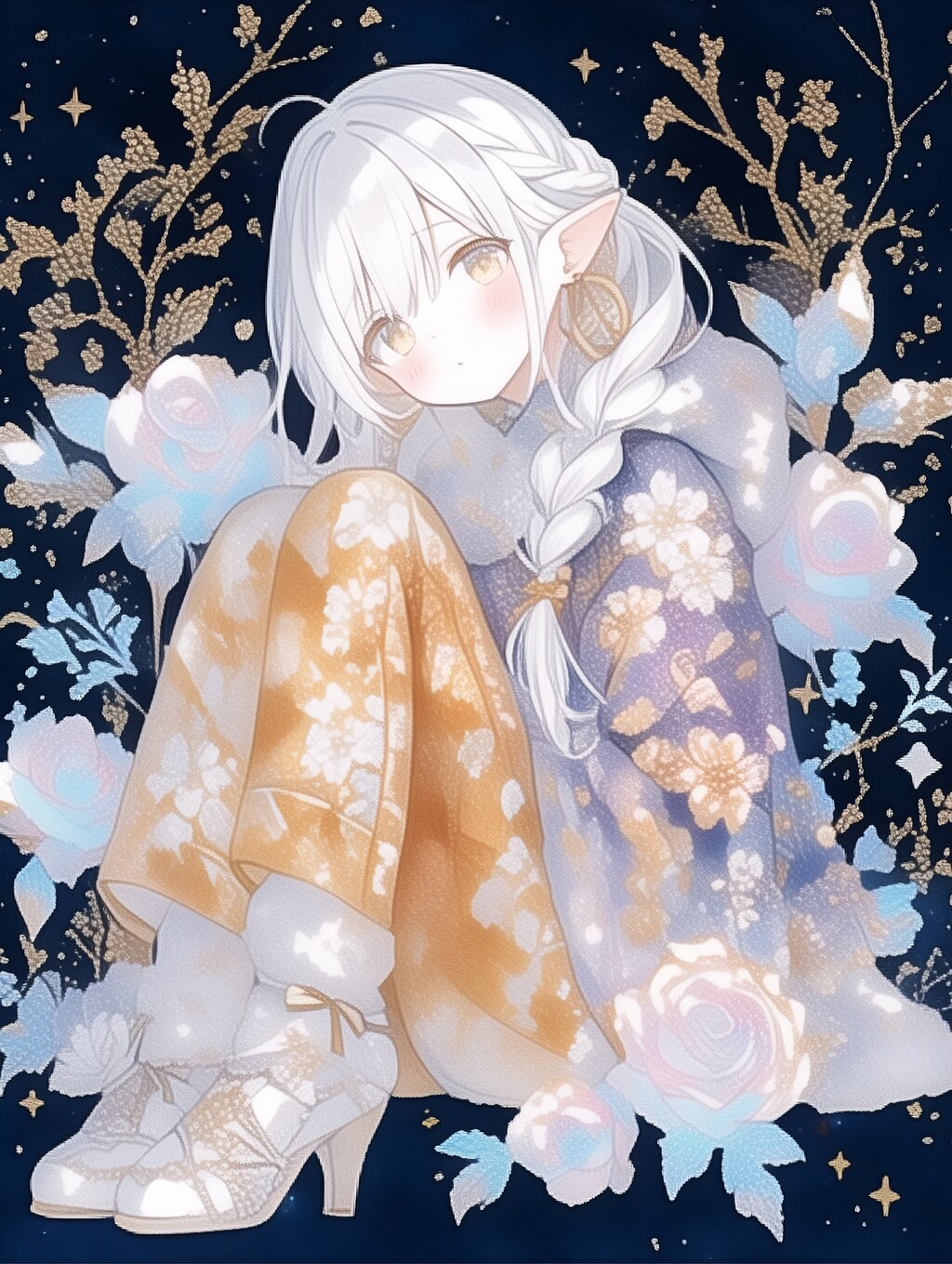 お洒落エルフさん