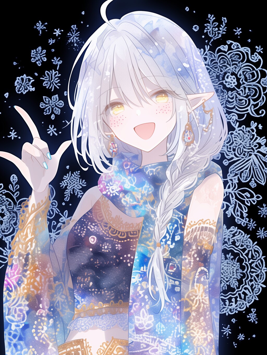 お洒落エルフさん