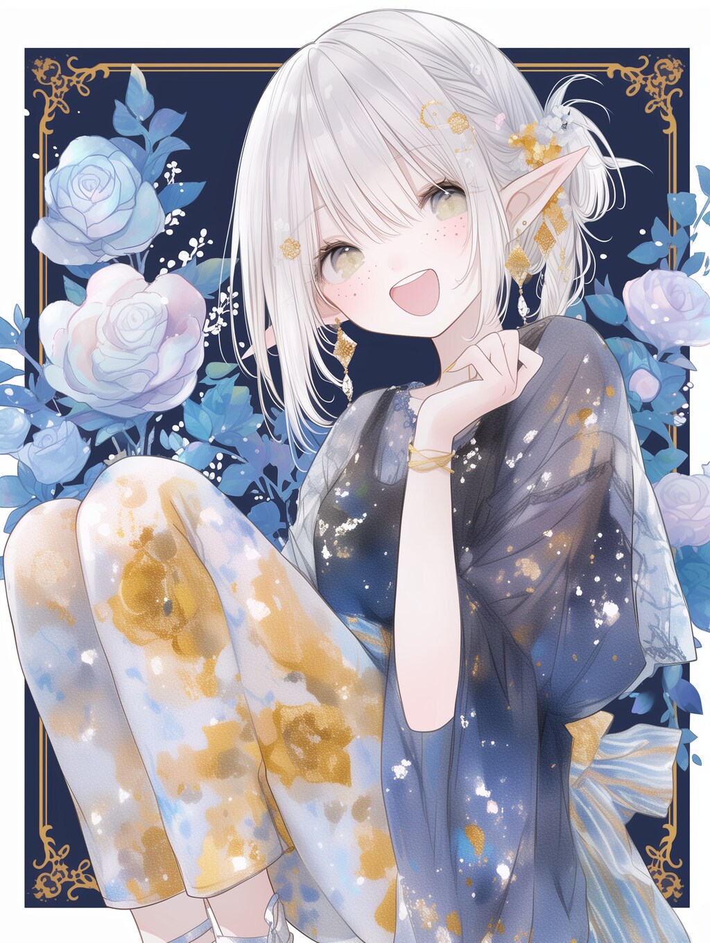 お洒落エルフさん