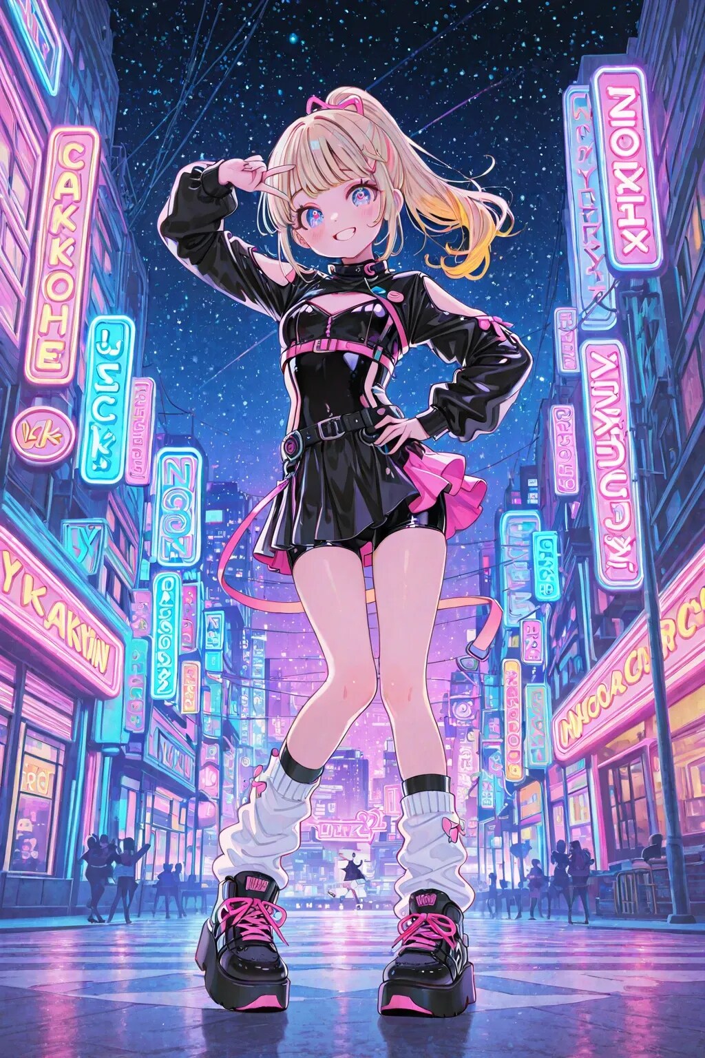 都会の星空