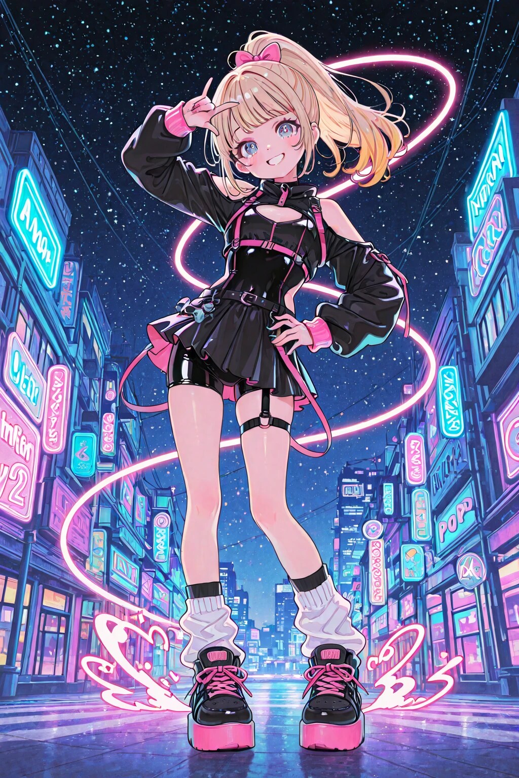 都会の星空