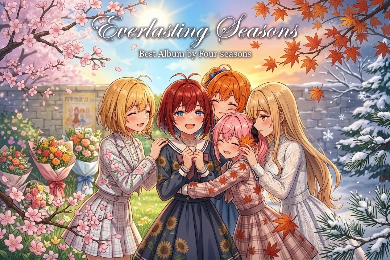 【Four seasons 1st ベストアルバム】Everlasting Seasons | の人気AIイラスト・グラビア