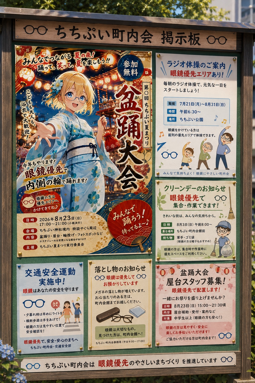 眼鏡優先町内会