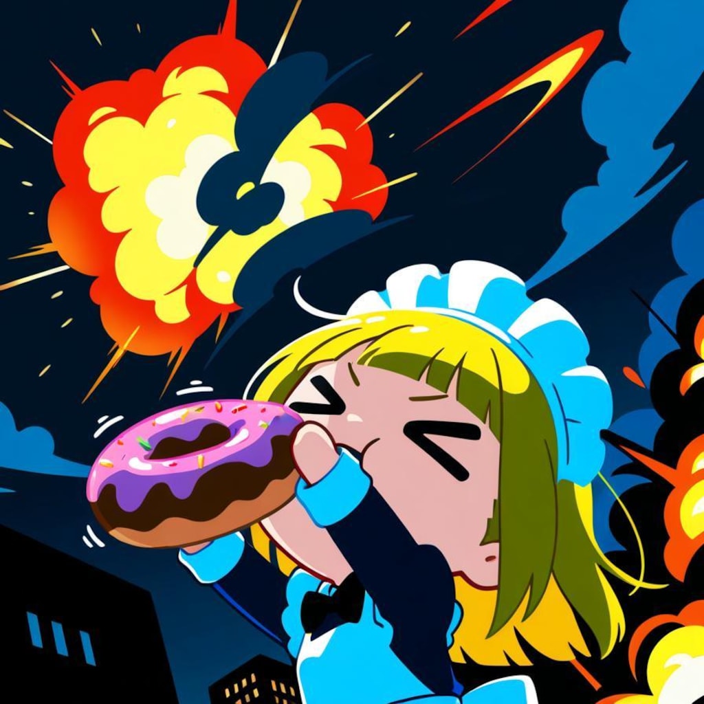 お焚き上げ オブ 食べンジャーズ🍩💥💥💥
