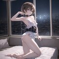 夜景を眺める美少女 6枚目