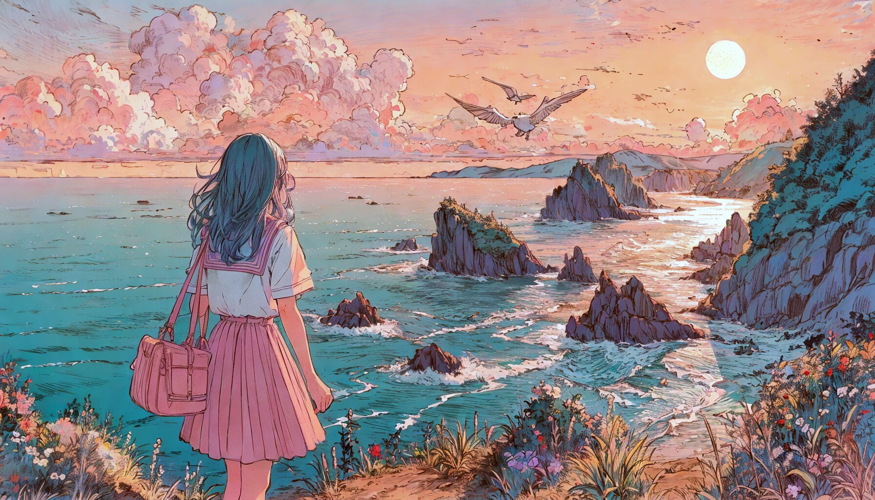 夕闇と少女27