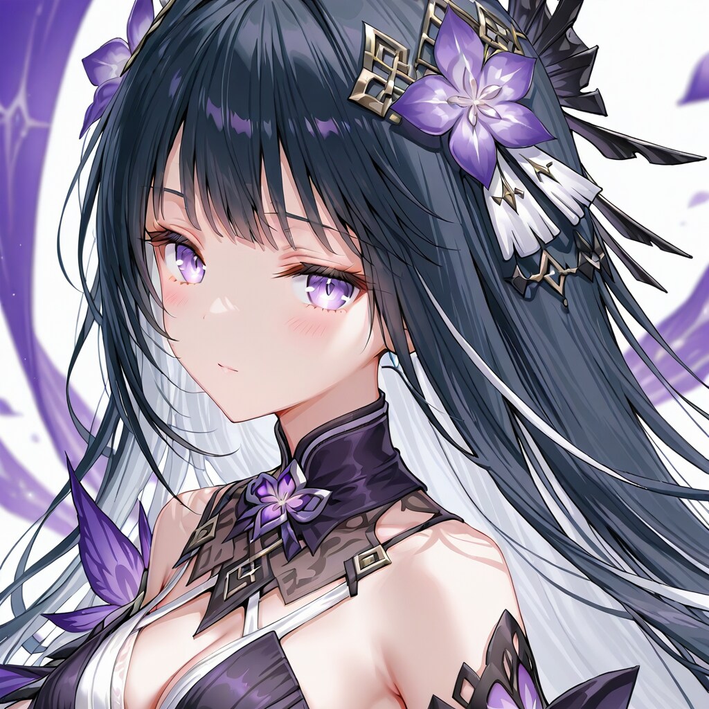 パープルフラワー