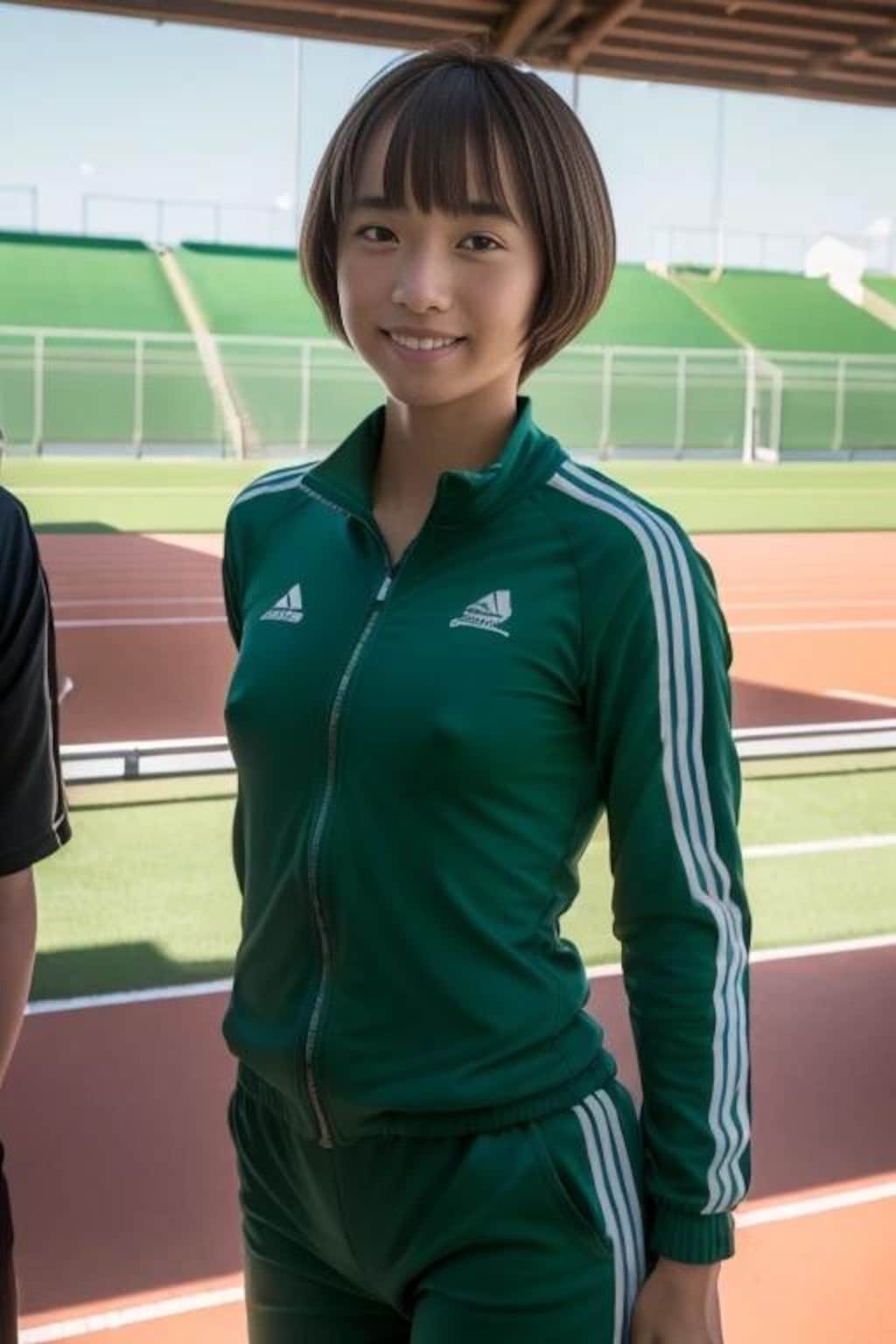 英愛女学館陸上部②(高等部エース①)