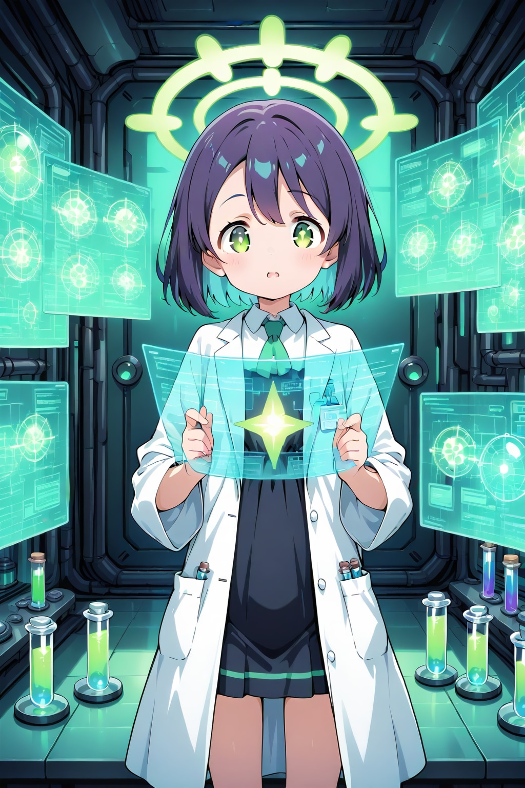 天才科学者ガール | の人気AIイラスト・グラビア