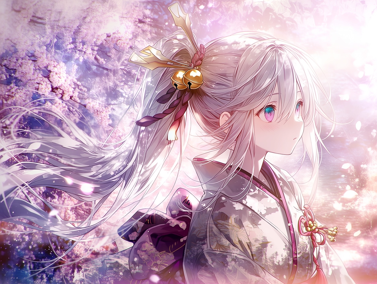 結い髪（１）虹宮あかり　niji7 | の人気AIイラスト・グラビア