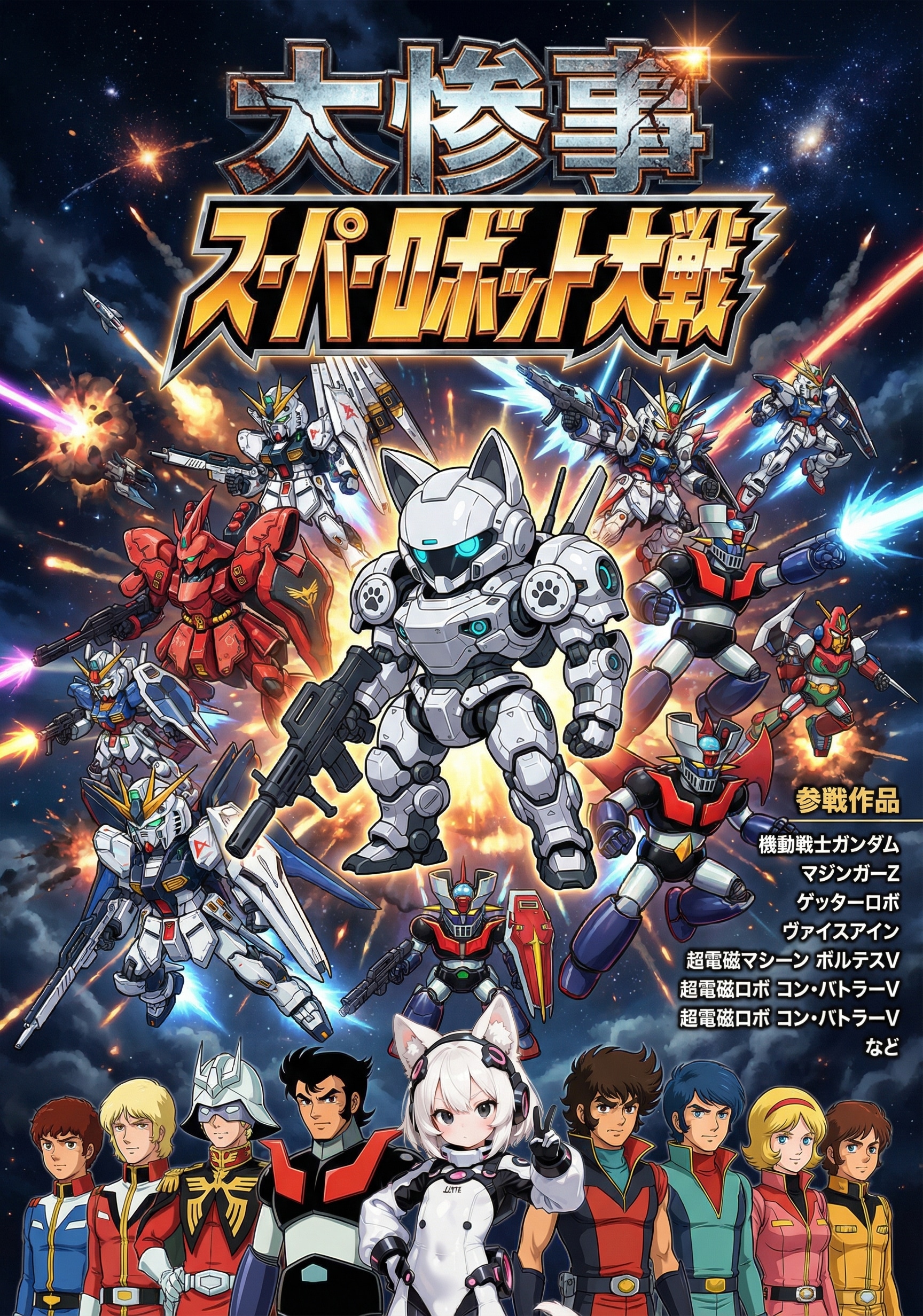 スパロボにヴァイスアイン参戦！（させたい） | の人気AIイラスト・グラビア