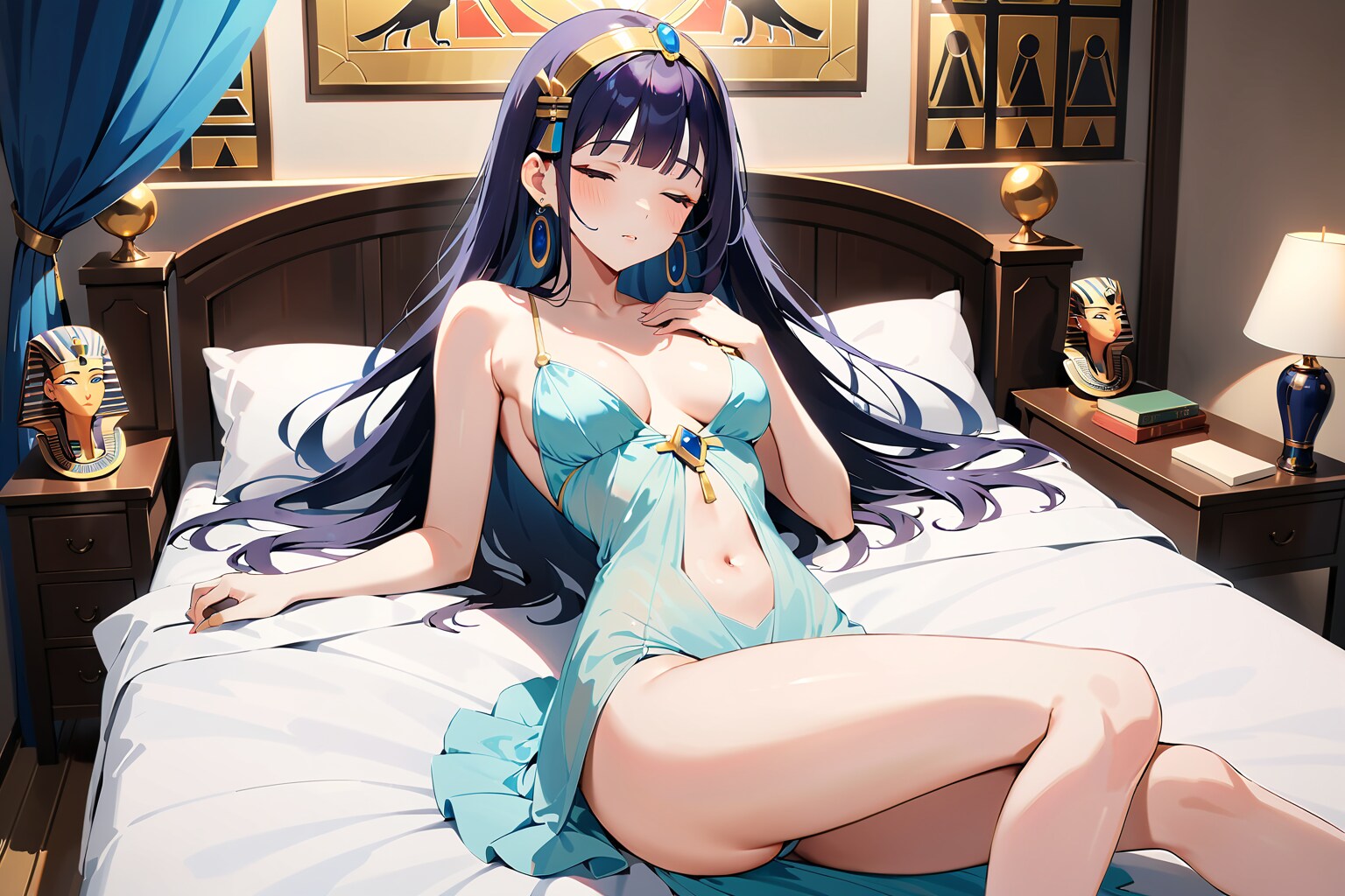 女王様の就寝時間