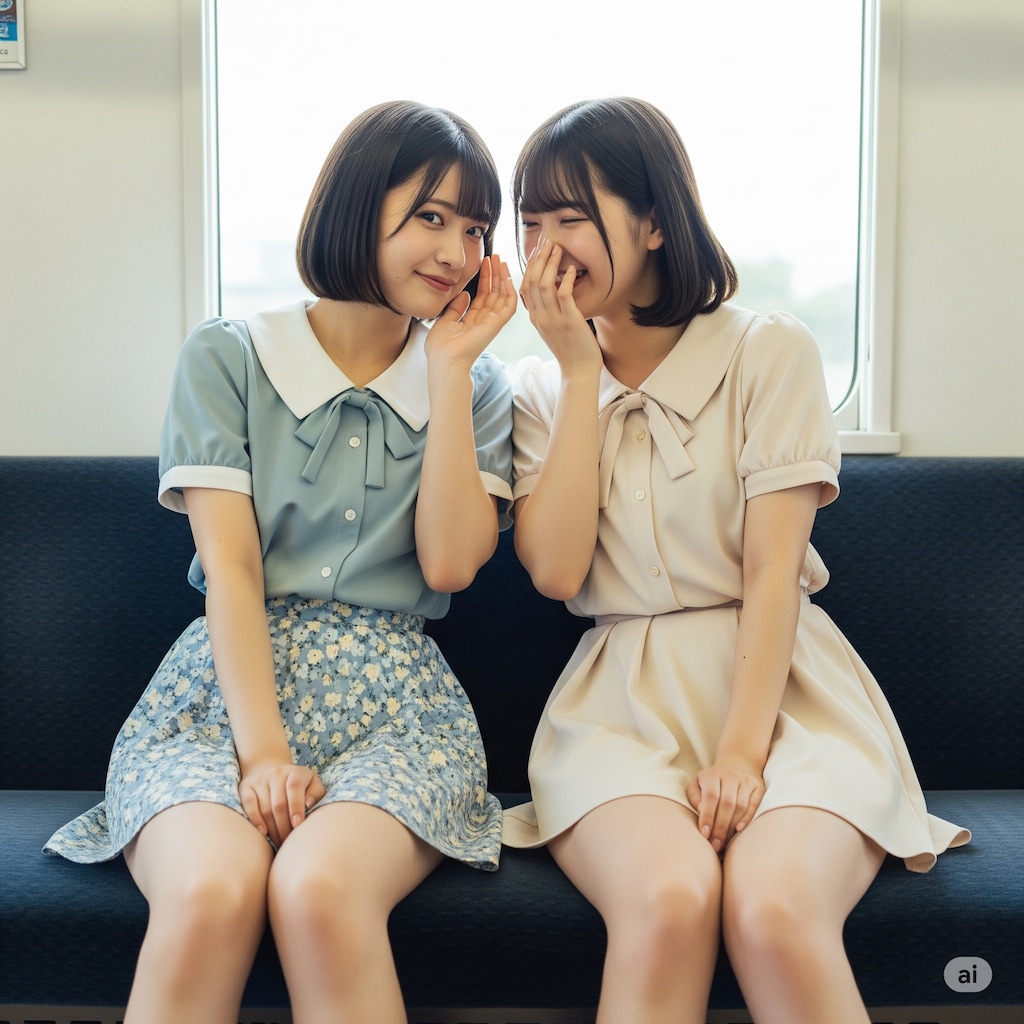 今日の隣席の女性