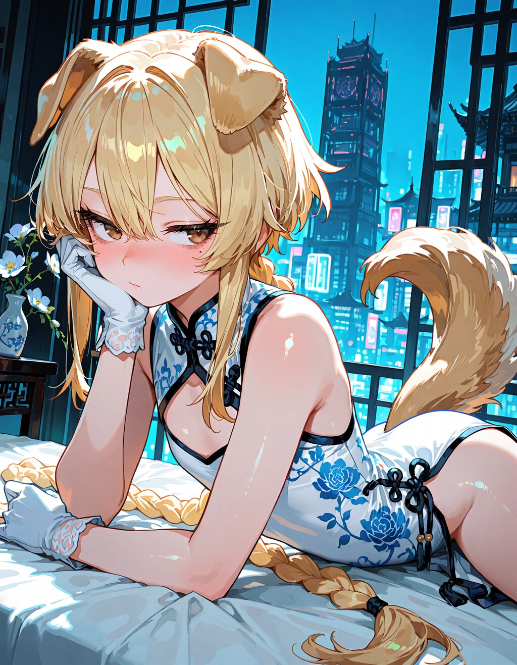 藍