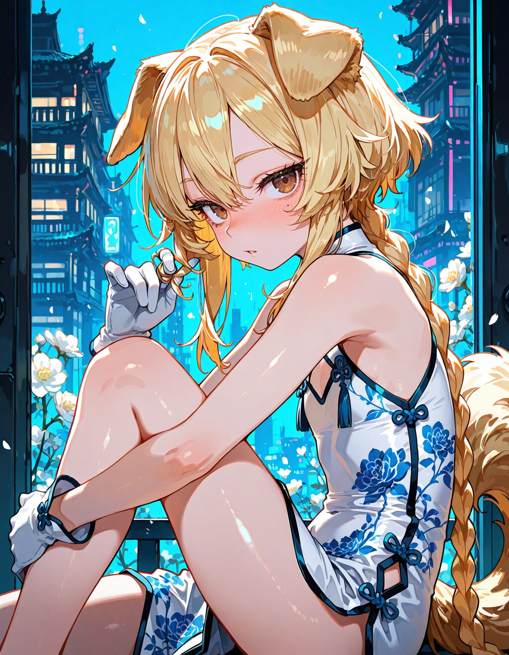 藍
