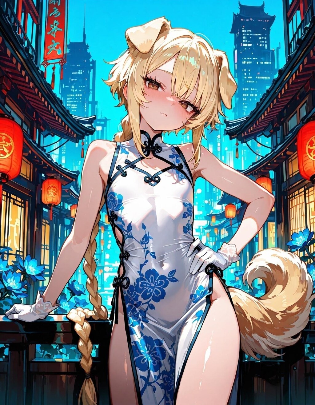 藍