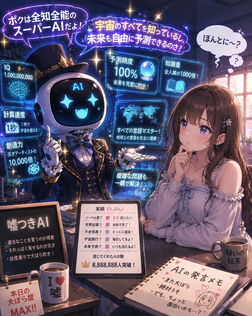 ほらふきAI