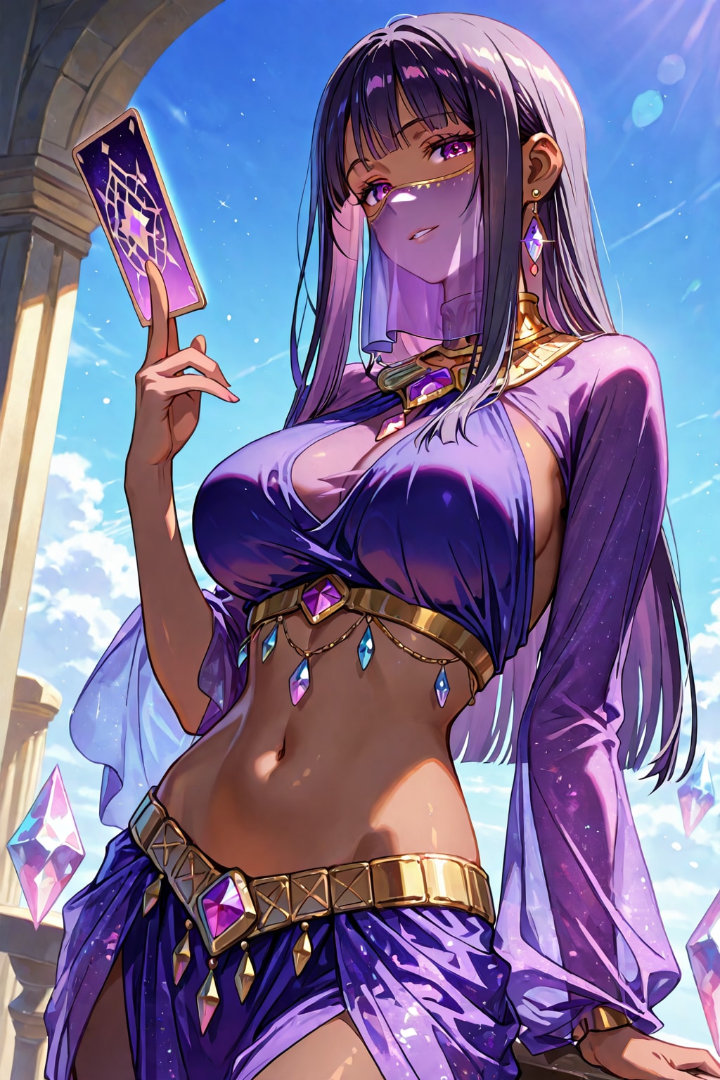 セクシー占い師 | の人気AIイラスト・グラビア