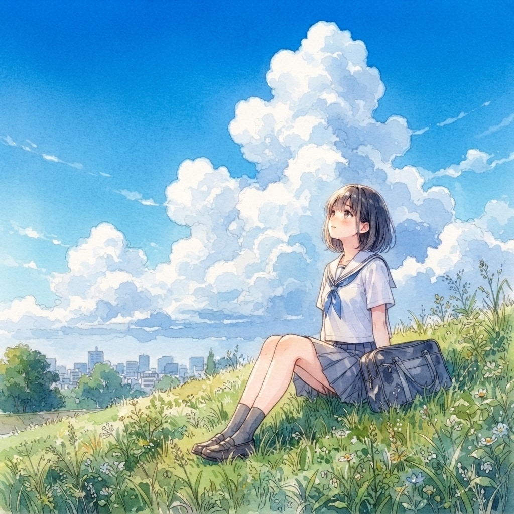 夏の少女