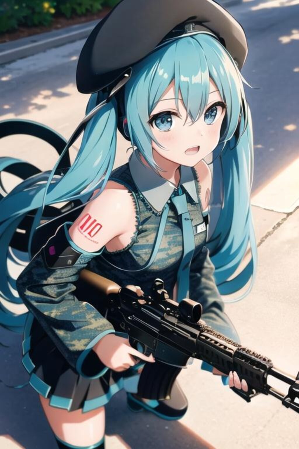 初音ミク、ブラックベレー