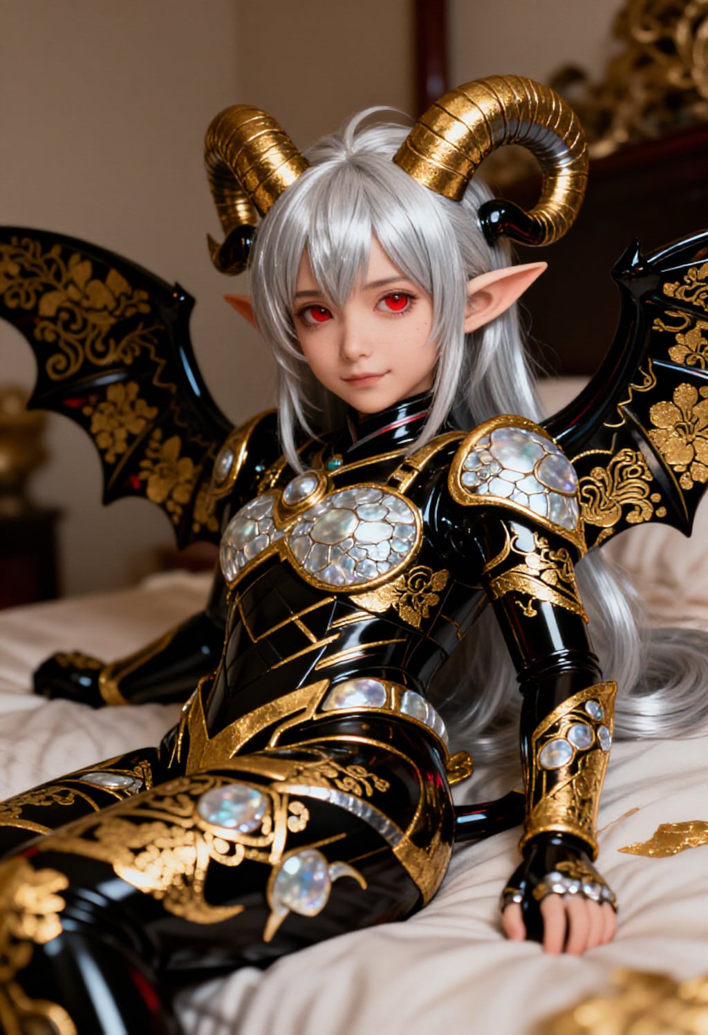 ai-chan in gorgeous clothes