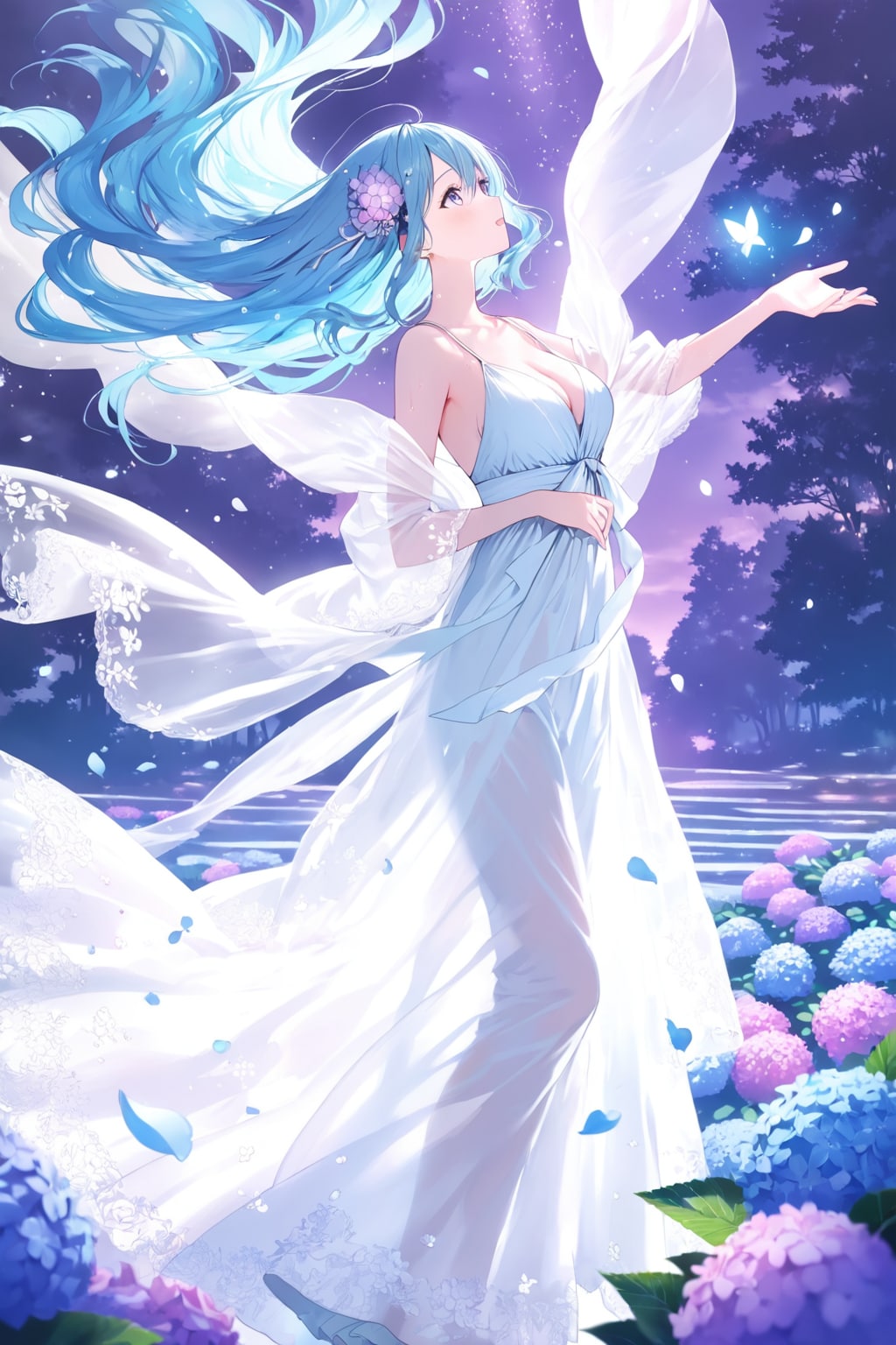 紫陽花の恵み！