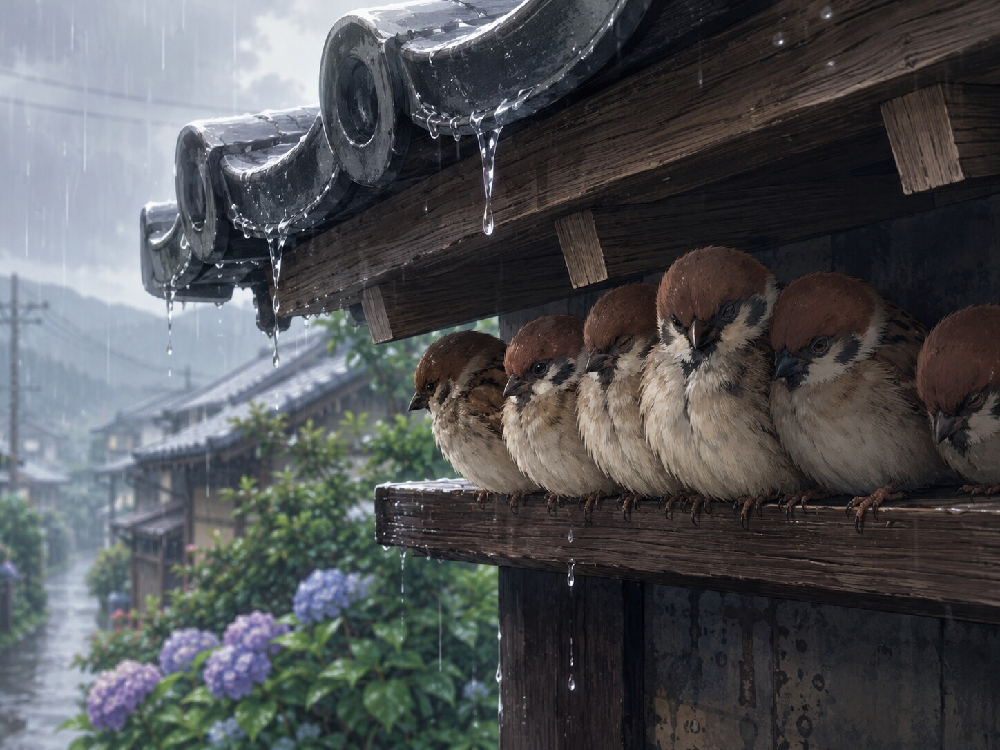 雨宿り